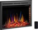 39 Inch Electric Fireplace Insert Adjuatble Flame Colors 939A