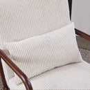 Accent Chair With Pillow And Wood Frame by HouseOfZazla