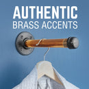 3/4 in. x 12 in. Red Brass Pipe