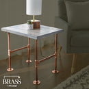 3/4 in. x 8 in. Red Brass Pipe