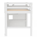 Loft Bed With Storage Staircase And Windows by HouseOfZazla