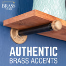 3/4 in. Red Brass Cap