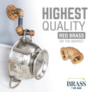 3/4 in. Red Brass 90 Degree Elbow