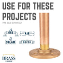 3/4 in. Red Brass Flange