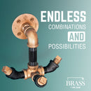 3/4 in. Red Brass Plug