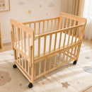Solid Wood Baby Bassinet