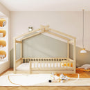Bed House Bed Frame With Fence by HouseOfZazla