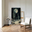 Desert Moonlight – Southwestern Nightscape Wall Art by Kooly
