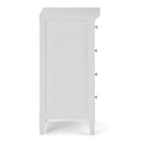 Acadian - 4 Drawer Floor Storage Cabinet - Pure White by HouseOfZazla