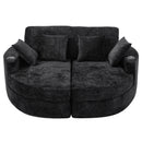Boneless Design Upholstered Sofa Bed With Cup Holders by Unique Piece Furniture