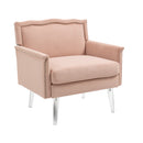 Accent Chair, Living Room Chair / leisure single sofa with acrylic feet