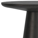 Gloria - Cast Aluminum Side Table - Black by HouseOfZazla