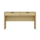 Grace - Office Desk & 2 Drawers - Oak by HouseOfZazla