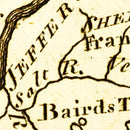 Vintage Map of Kentucky 1795