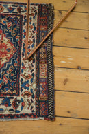 2x2.5 Antique West Persian Square Bag Face Rug Mat