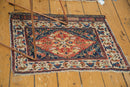 2x2.5 Antique West Persian Square Bag Face Rug Mat