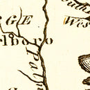 Vintage Map of Pennsylvania 1795
