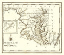 Vintage Map of Pennsylvania 1795