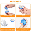 Cat Toys Ball Fast Rolling in Pouch Rechargeable Motion Activated Interactive Cat Toys for Indoor Cats Hide And Seek Mouse Catching Game