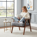 Accent Chair, Classic Mid Century Modern For Extra Seating by Unique Piece Furniture