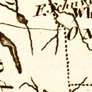 Vintage Map of New York 1795