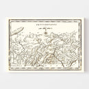 Vintage Map of Pennsylvania 1795