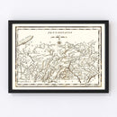 Vintage Map of Pennsylvania 1795