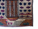 3 X 4.5 Vintage Handmade Tribal Wool Rug Baluchi Rug Afghan Rug Red Blue Beige