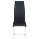Montclair Upholstered Dining Side Chair Black (Set of 4)