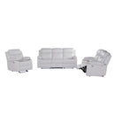 Blanche - Reclining Set With LED Lights, Speaker by Unique Piece Furniture