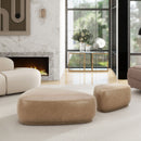 Pebble - Rounded Triangle Cocktail Ottoman by HouseOfZazla