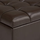 Sienna - Transitional Storage Ottoman Bench by HouseOfZazla