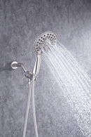 6 In. Detachable Handheld Shower Head Shower Faucet Shower System
