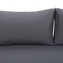 Claremont 3 Seater Daybed Teak Acacia Wood Water Resistant Cushions by HouseOfZazla