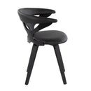 Gardenia - Mid-Century Modern Dining Chair With Swivel by HouseOfZazla