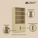 Rivington - Modern Bookcase Cabinet by HouseOfZazla