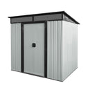 Outdoor Metal Storage Shed And Transparent Plate For Garden, Lawn by HouseOfZazla