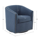 Luxurious Chair With 360 Degree Rotation by Unique Piece Furniture