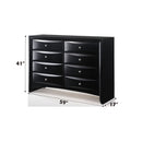 Ireland - 59" Dresser - Black by Unique Piece Furniture