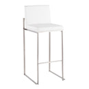 Fuji - Contemporary And Modern Elegance High Back Barstool by HouseOfZazla