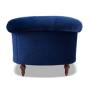 La Rosa - Victorian Tufted Upholstered Accent Chair by HouseOfZazla