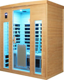 Low EMF Three person Far infrared sauna room (Roof & Floor)