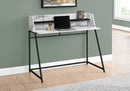 Computer Desk for Home Office Laptop with Storage Shelves, Contemporary & Modern by HouseOfZazla