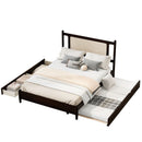 Platform Bed With 2 Big Drawers & Trundle by HouseOfZazla