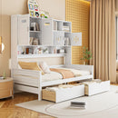 Daybed With All-In-One Cabinet And Shelf by Unique Piece Furniture