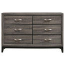 Cabrillo - 6 Drawer Dresser - Gray