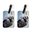 Blue Heron Luggage Tag