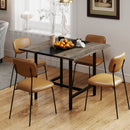 39.5" Square Conference Table with Thickened Tabletop