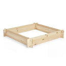 39.5" x 39.5" Square Wooden Raised Garden Bed by LJGDeals
