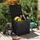 39 Gallon Deck Box with Lockable Lid - Weatherproof Storage by LJGDeals